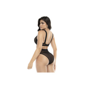 Ensemble 2 pièces soutien-gorge et culotte noir 
